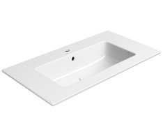 Gsi Pura Keramické Umyvadlo Slim 82x46cm, Bílá Extraglaze