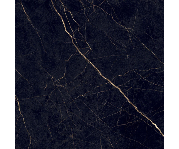 Dlažba jako mramor Flaviker Supreme Evo Noir Laurent 120x120 Lux Rett. - černá
