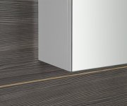 Sapho Riwa Galerka S Led Osvětlením, 81x70x17cm, Bílá Lesk