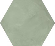Retro dlažba Marca Corona Terra.Art Menta Esagono 25x21,6 - zelená