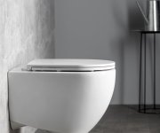 Isvea Infinity Závěsná Wc Mísa, Rimless, 36,5x53cm, Bílá