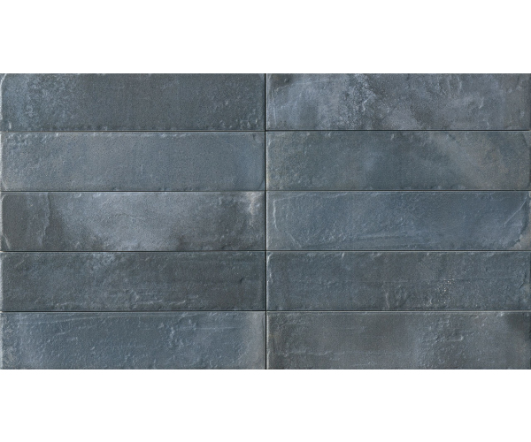Dlažba jako cihla CIR City Navy 6,5x29 Matt. - antracitová