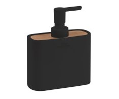 Gedy Ninfea Dávkovač Mýdla Na Postavení, černá/bambus