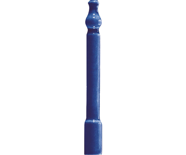 Grazia Venice Ang. Zoccolo Cobalt Craquele 2x20 - modrá