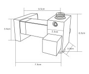 Mereo Přepínač Sprchy A Horní Sprchy Pro Cbq60101spn