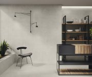 Dlažba jako beton APE Raw Cotton Smooth 120X120 Rett. - béžová