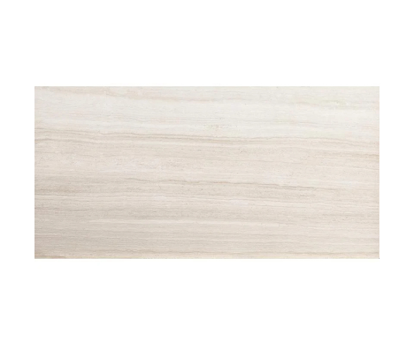 Dlažba jako kámen Coem Flow White 10X30 Nat. Rett. - bílá