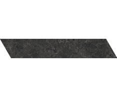 Piemme Limestone Belgium Black Chevron 10x53 Nat. Rett.
