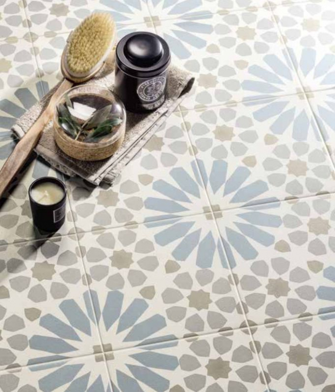 Realizace Příjemný vzor DLAŽBY Elios Deco Anthology