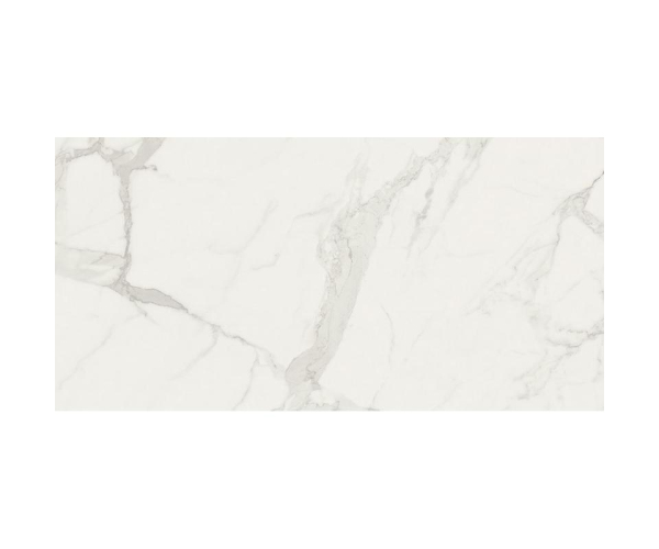 Dlažba jako mramor Fioranese Marmorea Bianco Statuario effec 74x148 Luc. Rett. - bílá