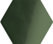 Mozaika Appiani Eden Felce 30x30 Hexagon Luc. - zelená