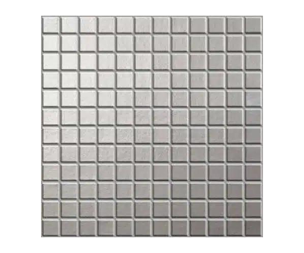 Luxusní mozaika Appiani Metallica Platino 30x30 (2,5x2,5) Lux. - stříbrná