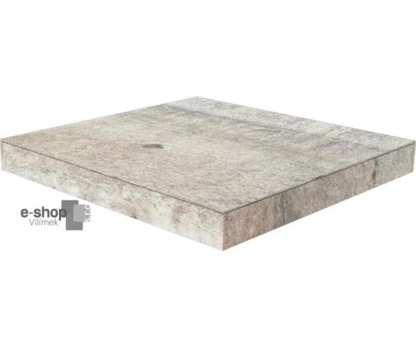 Schodovka jako kámen Gambini Heartland Amber Angolare Gradone 30x30 Ext. - béžová
