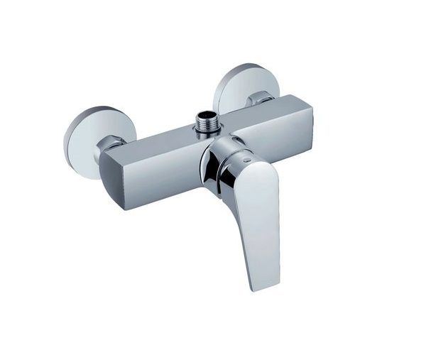 Marina, Sprchová Stěnová Baterie S Horním Vývodem, Bez Sprchové Sady, Rozteč 150 Mm