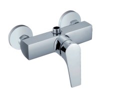 Marina, Sprchová Stěnová Baterie S Horním Vývodem, Bez Sprchové Sady, Rozteč 150 Mm