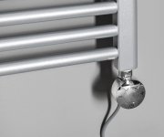 Aqualine Topná Tyč S Termostatem, Rovný Kabel, 400 W, Chrom