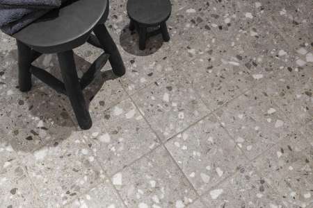 Drobná imitace Terazza Aleluia Dandy Grey 20x20