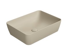 Gsi Sand/nubes Keramické Umyvadlo Na Desku 50x38cm, Creta Mat