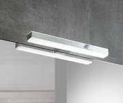 Sapho Veronica 2 Led Svítidlo, 8 W, 300x25x83 Mm, Ip44, Chrom
