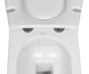 Isvea Infinity Závěsná Wc Mísa, Rimless, 36,5x53cm, Bílá Mat