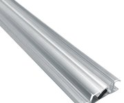 Gelco Set Magnetických Těsnění 45° Pro Sklo 6mm A Profil, 1900mm (2ks)