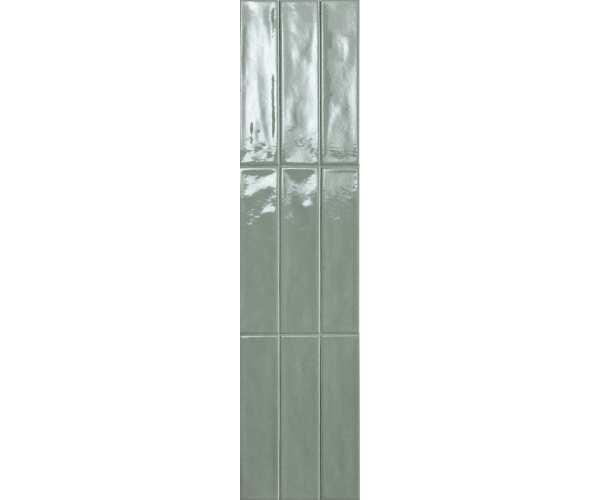 Obklad Ascot Oita Olive 6x25 Luc. Rett. - zelená