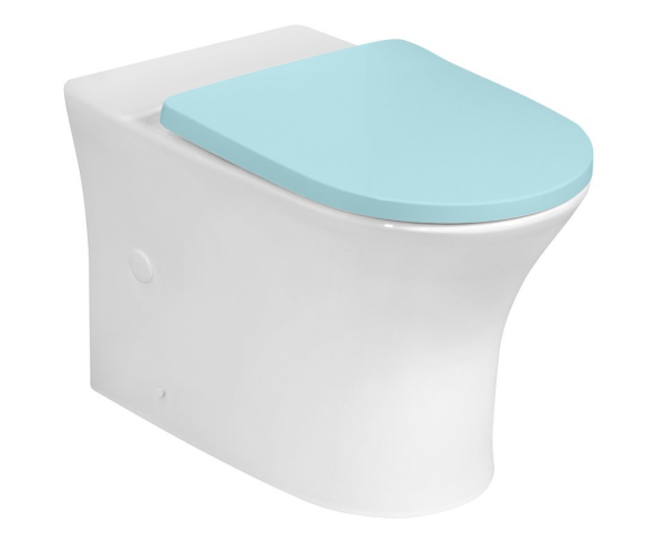 Bruckner Leon Wc Kombi Mísa, Rimless, 61,5x37cm, Spodní/zadní Odpad, Bílá
