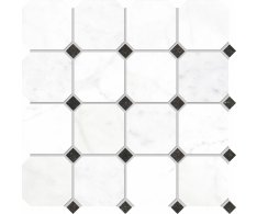 EdimaxAstor Concert Mosaico Ottagono White 30x30 Matt.