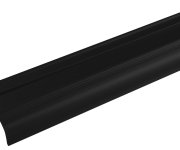Sapho Chanel Dekorační Lišta "u" 529x70x20mm, černá Mat