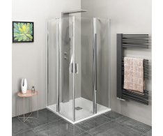 Polysan Zoom čtvercová Sprchová Zástěna 900x900mm, čiré Sklo