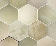Dlažba jako kámen Ape Sintra Hexa Sand 13,9x16 - béžová