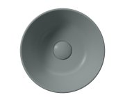 Gsi Kube X Keramické Umyvadlo Na Desku, Průměr 32cm, Agave Mat