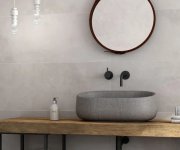 Obklad jako beton Bestile Pamesa Vestal Arena 40x120 Rett. - béžová (skladem)