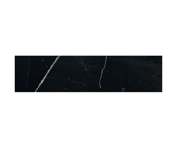 Dlažba jako kámen Fioranese Sound of Marbles Nero Fondo 7,3x30 Luc. Rett. - černá
