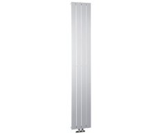 Sapho Colonna Otopné Těleso 298x1800mm, Metalická Stříbrná