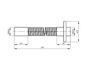 Bruckner Flexi Dopojení Dn32, Chrom