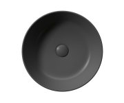 Gsi Kube X Keramické Umyvadlo Na Desku, Průměr 40cm, černá Mat