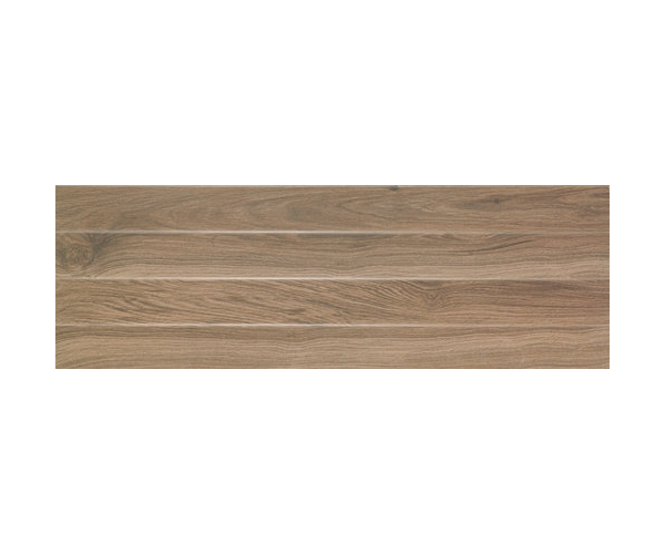 Dekor jako dřevo APE All White Step Roble 30x90 Rect. - hnědá