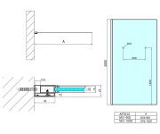 Polysan Modular Shower Jednodílná Zástěna Pevná K Instalaci Na Zeď, S Otvory Na Držák Ručníků, 1000 Mm