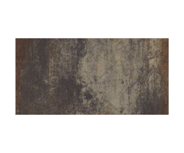Dlažba jako kov La Fenice Oxydum Rust 30x60 Rett. - hnědá (skladem)