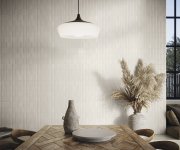 Obklad jako beton APE Acquarella Incision White 20X20 Matt. - bílá