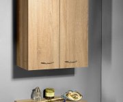 Aqualine Zoja/keramia Fresh Skříňka Horní 50x76x23cm, Dub Platin