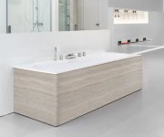 Panel boční MDF - Panel boční MDF 80 L, satinové dřevo X000001108