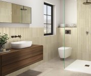 Obklad jako beton APE Acquarella Ivory 7,5X30 Matt. - béžová