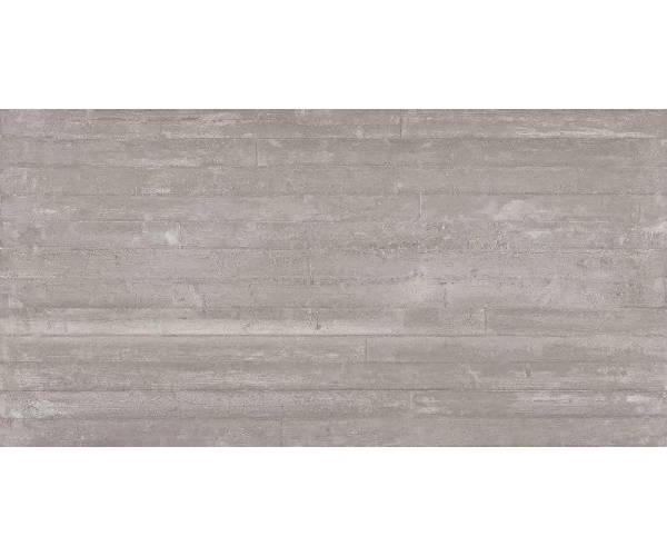 Obklad jako beton Provenza RE-PLAY Concrete Dark Grey CASSAFORMA FLAT Decor 30x60 Nat. Rett. - šedá