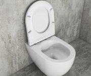 Isvea Infinity Závěsná Wc Mísa, Rimless, 36,5x53cm, Bílá