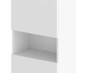 Boční sloup Natural - SB Natural II 45 vysoká skříňka bílá X000001789