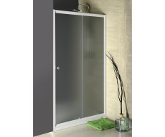 Aqualine Amadeo Posuvné Sprchové Dveře 1200 Mm, Sklo Brick