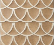 Retro dlažba Marca Corona Terracreta Forma Vitrea Chamotte 20x20
