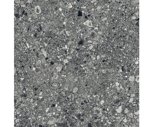 Dlažba jako kámen Tuscania Ceppo di gré Anthracite 90x90 Matt. Rett. - antracitová